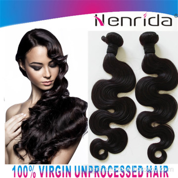 12-30" 6A Brazilian Human Hair Weave Body Wave, Unprocessed Brazilian Virgin Hair Extension